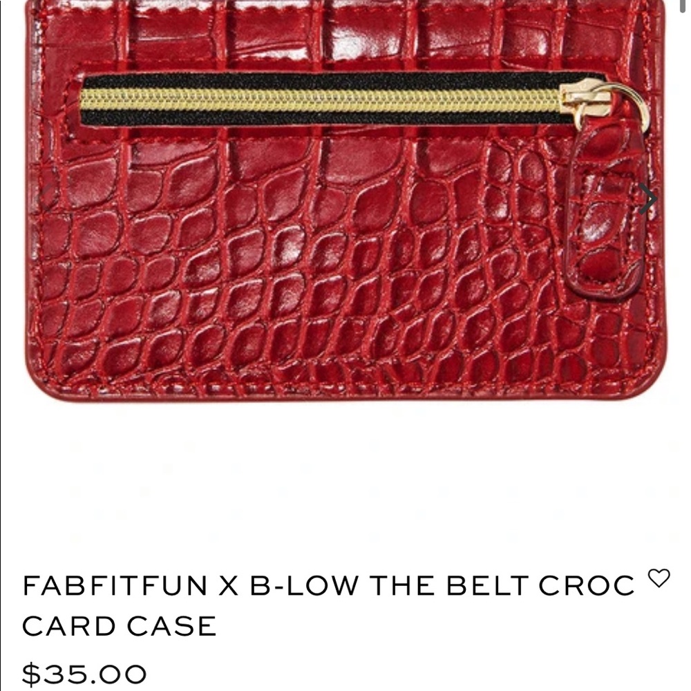 B-low the belt card holder